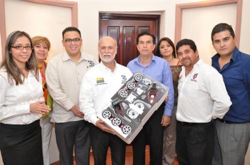 Equipan con siete robots al CBTIS Plus de Victoria